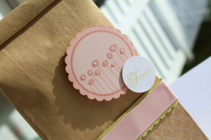Spring Friend treat bag-up close tag