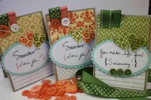 Mini Scallop Notecards