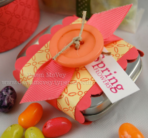 Jelly Belly mini hinged tin