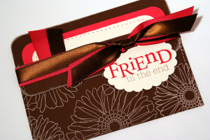 Friends 'Til the End Pocket Card
