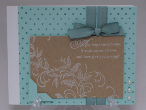 With Sympathy Card