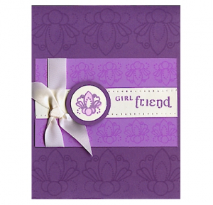 Girl Friend card