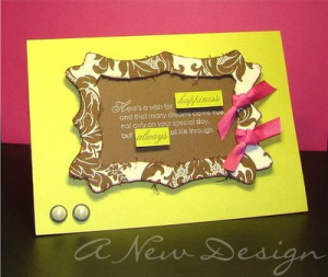 Happiness Always :: Fabric Frame