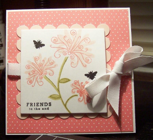 best friend card