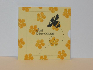 Just bee-cause it was fun