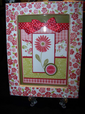 blog hop framed art