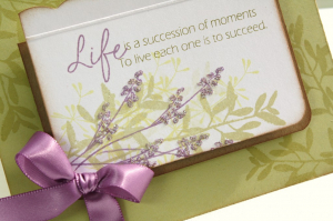 Gentle Life card detail