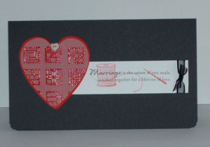 Quilted Heart marriage