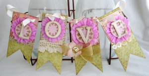 Mother's Day Love Banner and Card