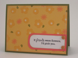 If friends were flowers