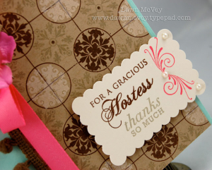 For a Gracious Hostess card detail