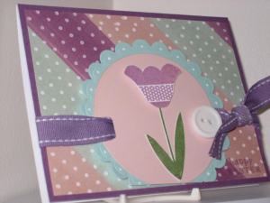 Striped Background March Blog Hop