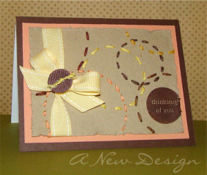 Thinking of You :: Stitched Circles