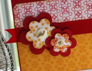 Spots & Dots Flower Thanks Detail