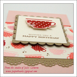 Tea Cup Birthday detail