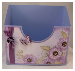 Pretty Petals Paper Flower Box