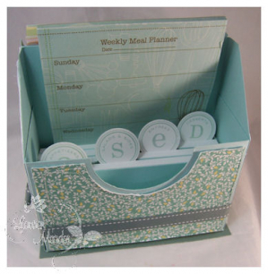 Counter Top Recipe Box