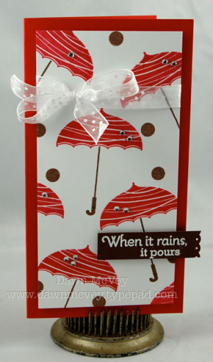 When it Rains, it Pours card