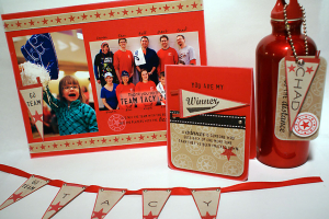 Team Tacy 2009 Scrapbook Page, Tag, Card, and Mini Pennant