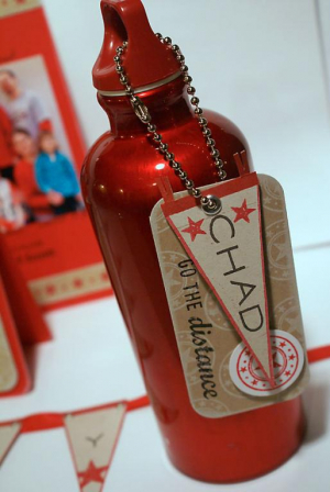 Team Tacy Water Bottle Tag