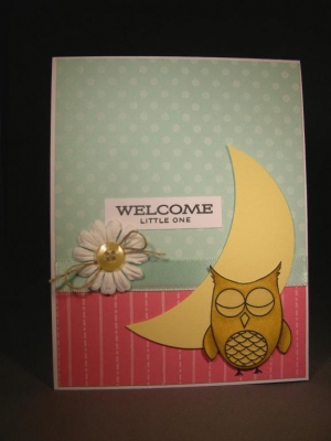 LSC37 - Welcome Baby Owl