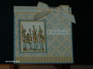 A card for a very dear friend of mine.
