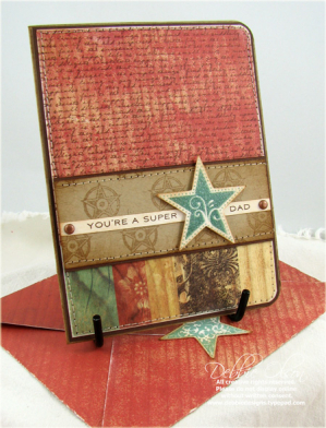 Super-Star Dad Ensemble Card