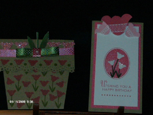 Flower pot and Card