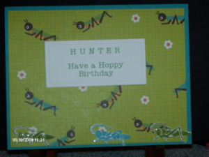 Hunter's Birthday Card