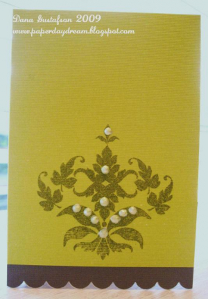 Damask notecard 2