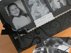 Fancy Flourishes Father's Day close-up