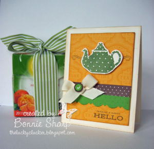 Tea and card
