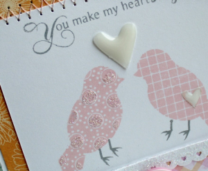 My Heart Sing Matchbook card