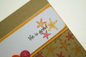 day at the beach starfishdetail