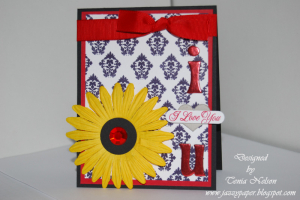 Jazzy Inspirations Card 11- I love you card-1