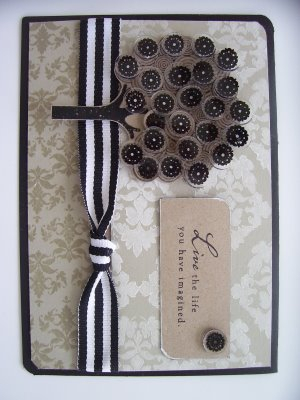 Polyshrink Buttontree Card Two