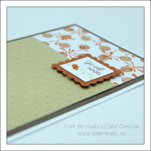 Framed Get Well detail