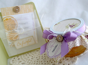Made With Love card, recipe, and Orange Marmalade