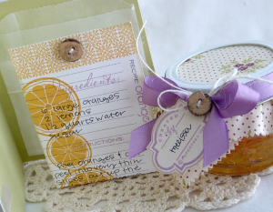Made With Love card, recipe, and Orange Marmalade
