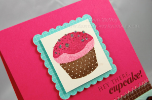 Hey There, Cupcake detail