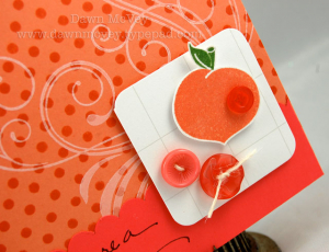 You Are a Peach detail