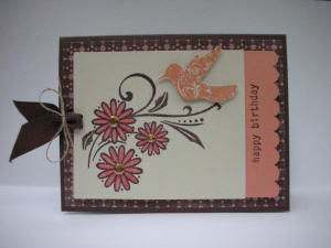 blooms and bird 6-23-09