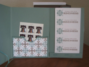 Inside of sentiment holder