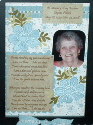 In Memory of my Mother 1