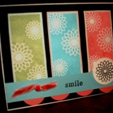 Stamps: Text Boxed
Paper: SU! Basic Black, Whisper White, Coral Cameo, Cool Caribbean
Ink: Staz On black, SU coral Cameo, SU! Certainly Celery, SU! Cool Caribbean
Access: Coral velvet ribbon,...