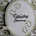 Supplies
paper: Stampers Select White Cardstock by Papertrey Ink, Gold by SU!
patterned paper: Fifth Avenue (Manhattan) by Autumn Leaves
ink: Black Palette, Sahara Sand by SU!
stamps: Wedding...