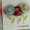 paper: Stampers Select White Cardstock by PTI
patterned paper: Dutch Girl by Cosmo Cricket
ink: Black Palette
stamps: Garden of Life (Urban Design) by PTI
accessories: dimensionals
tools:...