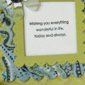 Framed Happy Birthday quote.....