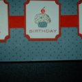 Stamps-Polka Dot Basics, It's a Celebration, Simple Alphabet, Birthday Basics
C.S. Buckaroo Blue-SU, Red unknown, White-PTI
puffy paint, SU Real Red ink, Buckaroo Blue-Color Box-White, Dew...