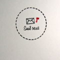Supplies

paper: stampers select white by PTI
ink: Noir Black Palette, Watermelon by Ranger
stamp set(s): circle from border and corners by PTI, Mailbox Greetings
tools: corner rounder by ek...